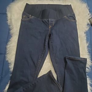 Maternity Front-Low Panel Skinny Jeans